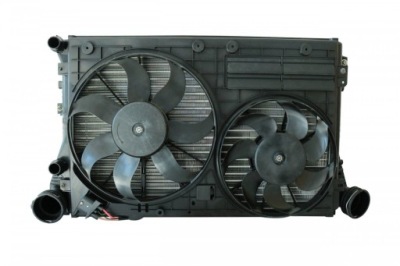 Комплект радіатор вентилятор seat altea leon tsi фото №1