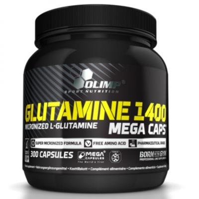 OLIMP GLUTAMINE 300 MEGA CAPS L-GLUTAMINA - SŁÓJ