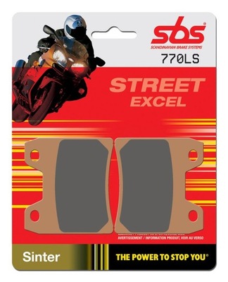 SBS PADS BRAKE KH348 STREET EXCEL/RACING SINTER COLOR GOLD FITS FOR - milautoparts-fr.ukrlive.com