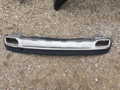 Задний бампер volvo xc90 накладка-спойлер накладка хром фото №1