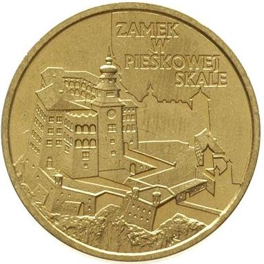 Moneta 2 zł Zamek w Pieskowej Skale - 1997