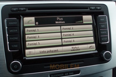 Zestaw BLUETOOTH VW Skoda 7P6035730J BT Audio