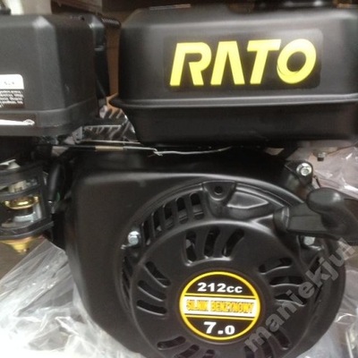 SILNIK SPALINOWY RATO R210 20 ZAGĘSZCZARKA GX160