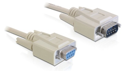Kabel szeregowy transmisyjny COM RS-232 DB9 2m