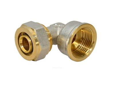 PEX KOLANO SKRĘCANE 16 x 1/2 GW ALUPEX