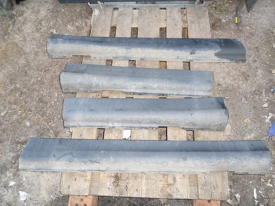 ! citroen c5 99-05 накладка поріг лівий задня ! фото №1