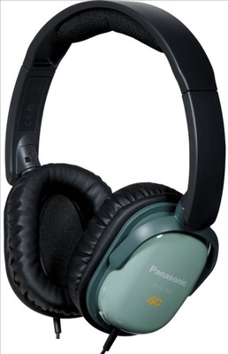 Słuchawki nauszne Panasonic RP-HC200 zielone