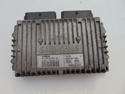 Бортовий комп'ютер s118047502b 9639451380 citroen peugeot фото №1