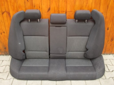 E90 заднее сиденье раскладная na запчасти чёрный материал фото №1