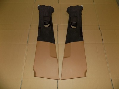 Porsche cayenne 7p5 защита накладка стойка правая фото №1