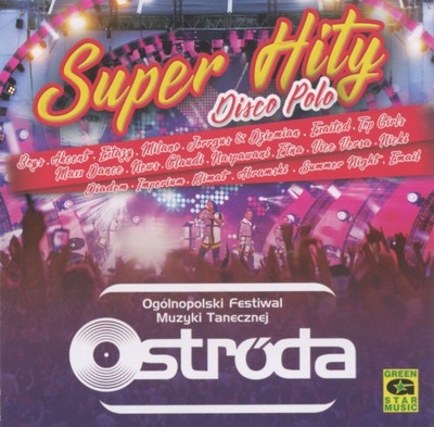 CD Super Hity Disco Polo Ogólnopolski Festiwal Muzyki Tanecznej Ostróda
