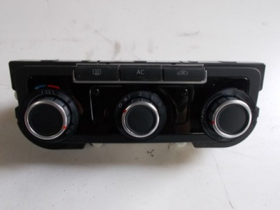 Vw golf passat cc панель кондиціонера 3c8907336ab фото №1