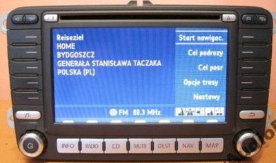 NAVI VW NAVIGATION RADIO CD GOLF PASSAT TOURAN DVD - milautoparts-fr.ukrlive.com