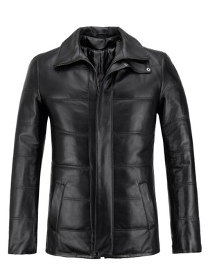 TOMSKÓR KURTKA SKÓRZANA MĘSKA CZARNA BARTOSZ XL