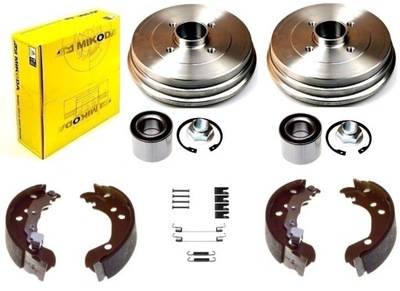 BEBNY BRAKE SHOES BEARING NISSAN MICRA K12 NOTE E11 SET - milautoparts-fr.ukrlive.com