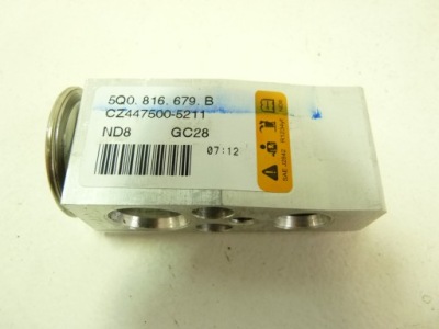 Skoda kodiaq клапан розширювальний клімат 5q0816679b фото №1