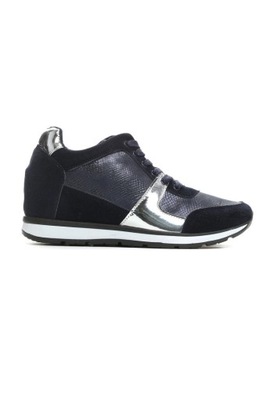 Sneakersy na koturnie BOTKI VICES r. 38 niebieskie
