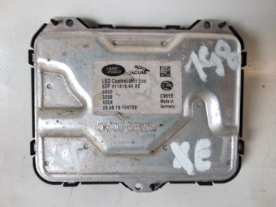 Jaguar xe land rover модуль led 5df-011818-40 ae фото №1