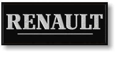 RENAULT Naszywka Termo Haftowana naprasowanka