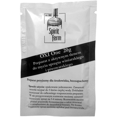OXI ONE 20g dezynfekcjia Piwo Wino Odkażanie
