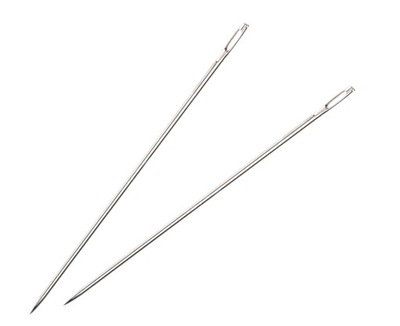 igły igła szewska tapicerska 20cm jednostronna