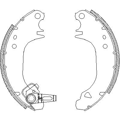 JURID 362249J SET PADS BRAKE - milautoparts-fr.ukrlive.com