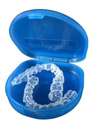 Stomatologiczne nakładki szyny wybielające zęby