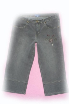 Śliczne spodnie jeansowe ENCADE! R - 40