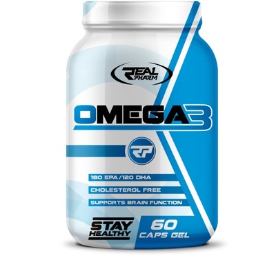 Real Pharm Omega 3 60 caps zdrowe tłuszcze