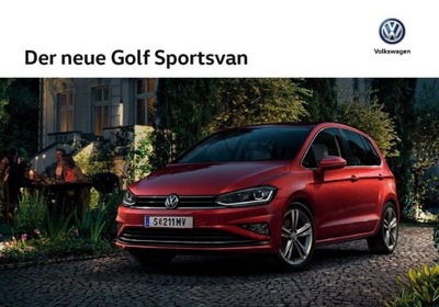 Volkswagen Vw Golf Sportsvan prospekt 2018 