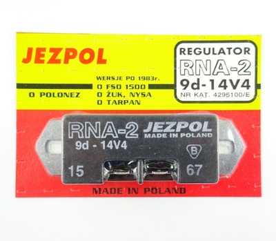 CONTROLLER VOLTAGE JEZPOL FSO ZUK NYSA URSUS C385 TARPAN POLONEZ 9 DIOD 1FR - milautoparts-fr.ukrlive.com