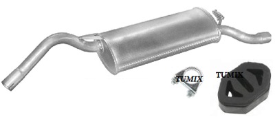 SILENCER END SKODA FELICJA 1.3 PETROL SET - milautoparts-fr.ukrlive.com