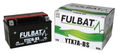 ACCUMULATEUR FULBAT YTX7A-BS MF 12V 6.3AH 90A - milautoparts-fr.ukrlive.com