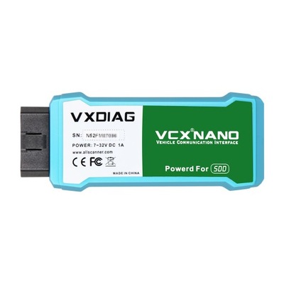 VXDIAG NANO LAND ROVER SDD interfejs diagnostyczny