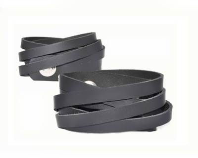 BRANSOLETKA SKÓRZANA PIESZCZOCHA RZEMYKOWA