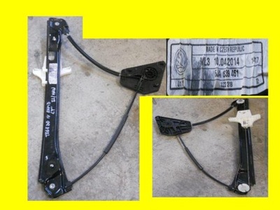 Skoda rapid toledo iv 12- механізм лівий задня двері фото №1