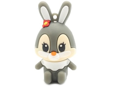 PENDRIVE 32GB 3.0 USB SZARY KRÓLICZEK KRÓLIK BUNNY
