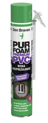 DEN BRAVEN HADICOVÁ MONTÁŽNA PENA PVC 750ML