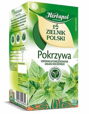Herbata Herbapol Pokrzywa Zielnik Polski Ex20