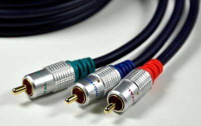 Kabel RGB component 3x RCA HQ DIGITAL 5m
