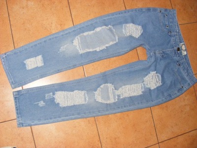 Spodnie damskie jeansy UK 14-42 XL