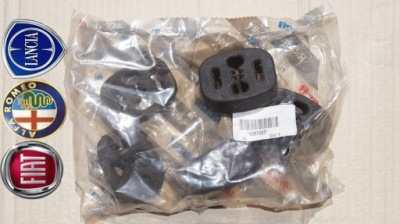 Кронштейн глушника оригінал bravo cinq seicento panda фото №1