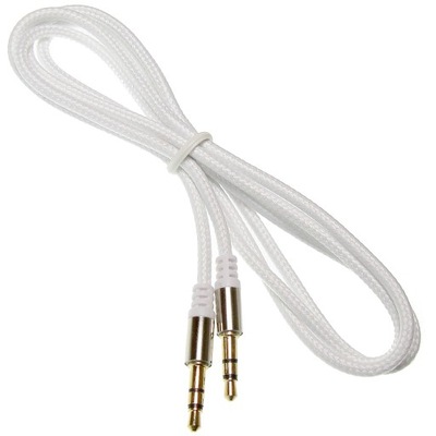 Kabel Jack 3,5mm Audio AUX iPhone iPod MP3 1m