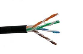 Kabel internetowy SKRĘTKA UTP żel RJ45 Cu 1m(1150)