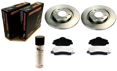 DISCS PADS CITROEN C4 CACTUS PEUGEOT 301 FRONT - milautoparts-fr.ukrlive.com