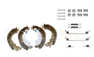 BRAKE SHOES BRAKE + SPRINGS FIAT PANDA 2 II 500 FORD KA II - milautoparts-fr.ukrlive.com