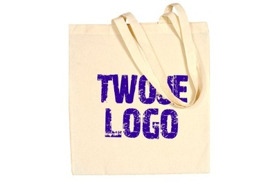 50 szt torba bawełniana z nadrukiem logo shoppery