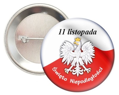 PRZYPINKI NARODOWE 11 LISTOPADA KOTYLIONY 24h