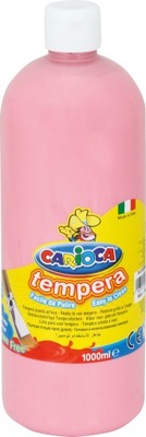 Farba tempera 1000 ml, różowa CARIOCA 170-2303