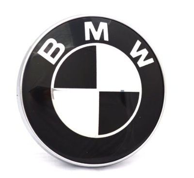 B INSIGNIA EMBLEMA BMW 82MM 1 3 5 7 X3 X5 X6 X7 Z4  